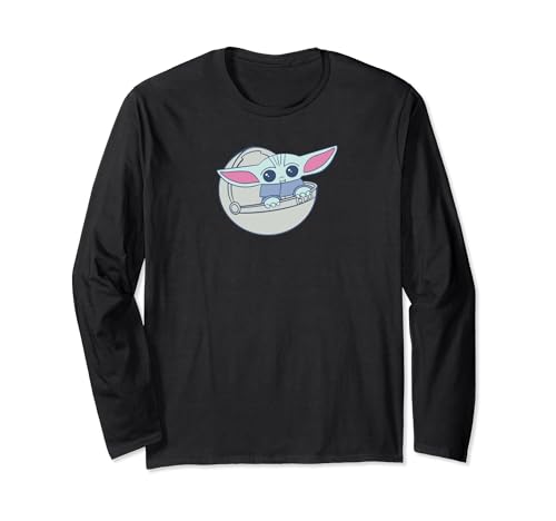 T-shirt Grogu manches longues Star Wars confortable pour éviter le froid de mi-saison