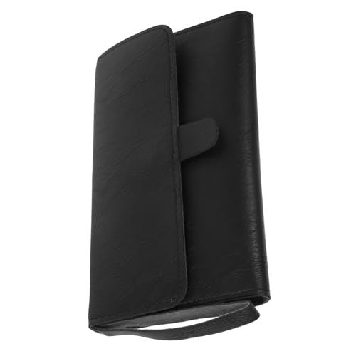 MUSISALY Scissor Cut Hair Barber Kit Stylist Tool Bag Organizer Leather Barber Scissors Case Clipper Holders Salon Supplies