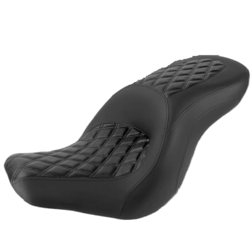 Asiento de motocicleta Softail Sport Glide cojín doble delantero y trasero para Low Rider 18-24