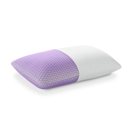 Purple Harmony Pillow | The Greatest Pillow Ever Invented, Grid Hex, Made in The USA, Good Housekeeping Award Winning, (Medium)