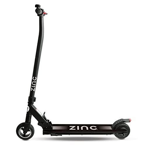 Zinc Unisex Kick E-scooter Folding Electric Eco Scooter - Black