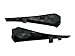 For Nissan Rogue 2014-2020 Front LH and RH Cowl Extension Trim Windshield Wiper Cover Panel Fender 66895-4CL0A 66894-4CL0A, Black
