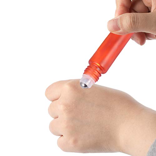 5 Unidades Óleo Essencial Frascos De Desodorante Roll-on Garrafa De Rolo Para Óleo Garrafas De Rolo