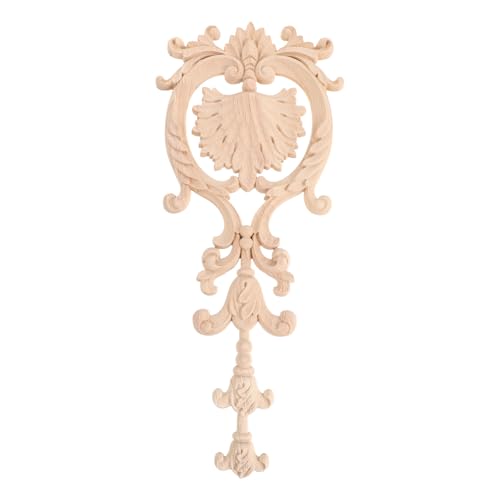 Apliques de madera tallada para muebles y decoración de puertas 2