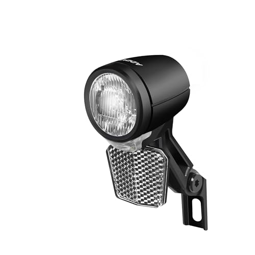 ADDVIEW E-Bike Frontlicht 40 Lux Nova E40– LED Fahrradlampe mit 6–48V...