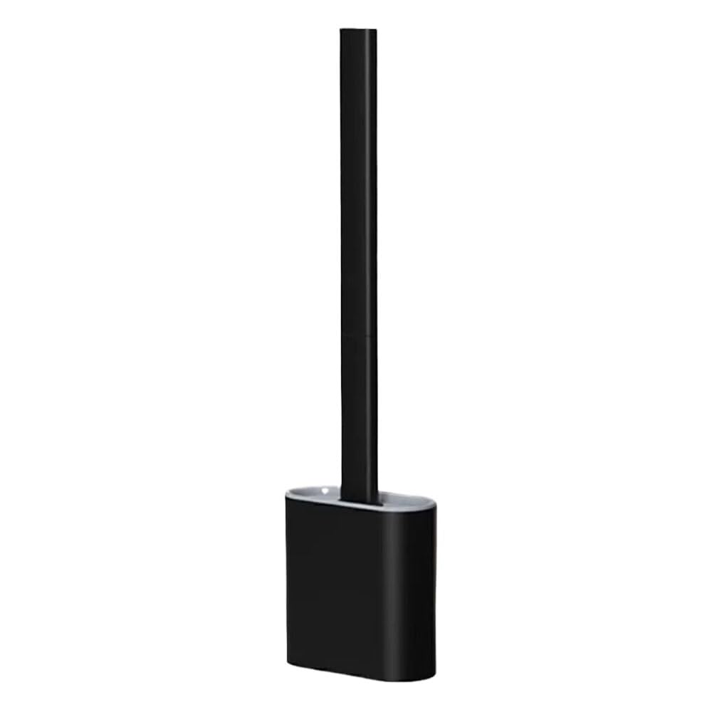 Zyyanshop One Color Toilet Brush Bathroom Toilet Brush With Resinous Handle And Thermoplastic Rubber Brushs Head