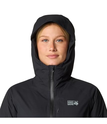 Blouson stretch Mountain Hardwear Ozonic chaud et imperméable noir