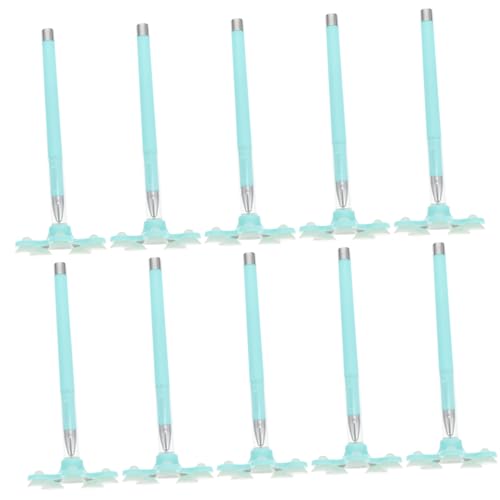 Set de 10 bolígrafos multifuncionales con gel y ventosa