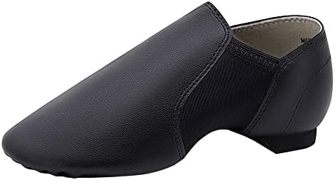 ARCLIBER Black Jazz Shoes for Women/Big Kid Slip On 7.5M US