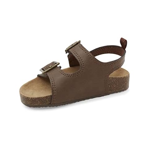OshKosh B'Gosh Boy's Bruno Sandal in Chocolate Cover