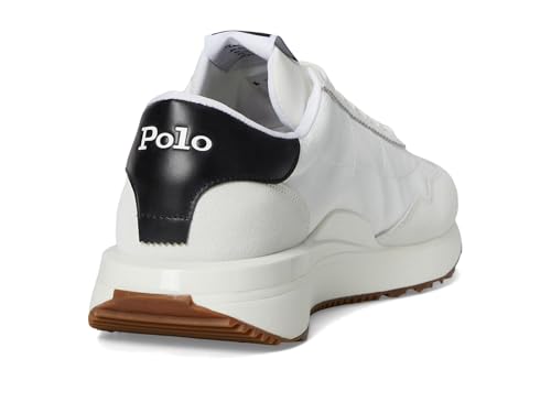 Image of POLO RALPH LAUREN Men's Train 89 Suede-Paneled Sneakers