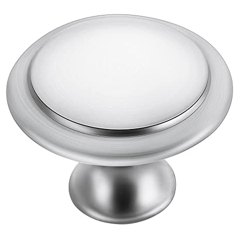 Ravinte 30 Pack Brushed Nickel Cabinet Knobs Cover