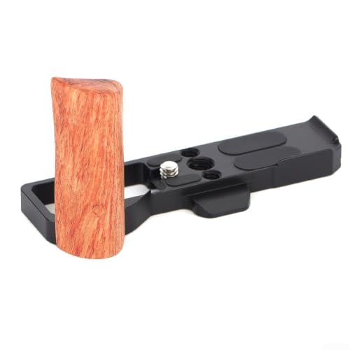 Mango de madera para cámara GR4 y placa de aluminio anodizado estilo suizo