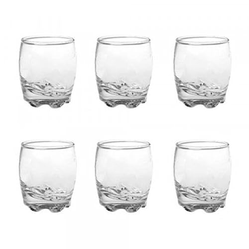 Lebrun Couverts – Verrines Tapas 6 Pièces – Lot de 6 Bols à Tapas et Sauces – Verre – 80 ml – Coupelle Sauce – Coupelle Apéritif – Idéale Pour les Apéritifs, Dégustations et Accompagnements