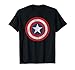 Marvel Captain America Classic Shield Graphic T-Shirt