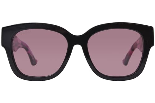 Gucci GG1550SK 004 Black-Pink Stripes/Red Square Woman's Sunglasses2