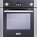 Magic Chef 24-Inch Built-In Electric Single Wall Oven, Stainless Steel, 2.2 Cu. Ft. - Kitchen Appliance with Programmable Convection, 4 Cooking Modes, Broiler Pan and Defrost Function