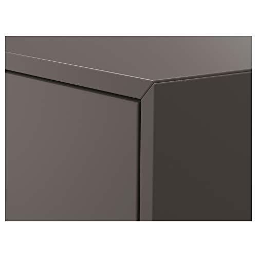 Armoire EKET ProTuning gris foncé double tiroir meuble cube empilable