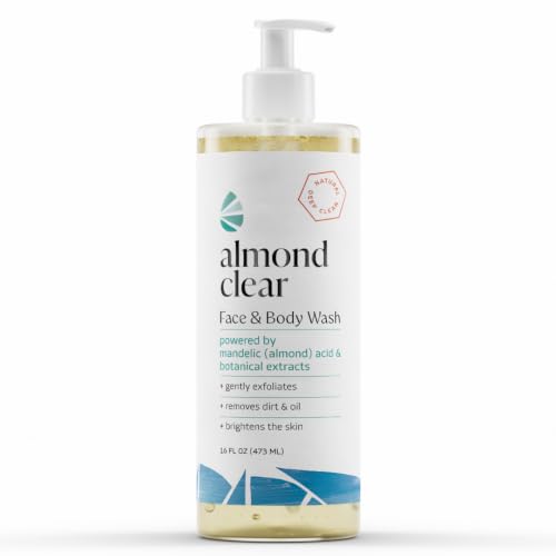 Almond Clear Face & Body Wash with Mandelic Acid