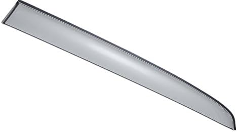 WellVisors Window Visors Wind Deflectors Compatible with Mitsubishi 2014-2024 Mirage Hatchback Premium Series Rain Guards 3-847MI009