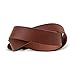 PEGAI Personalized 100% Buffalo Leather Belt for Men, Handmade, Buckle Design, Great for Work, Casual, Full Grain Mens Leather Belt | Buffalo (40, Rustic Brown)