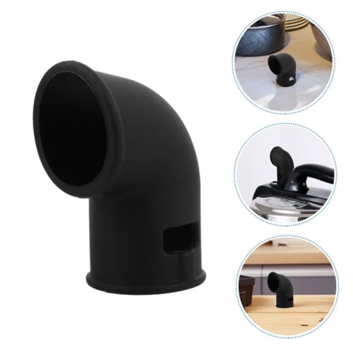 Válvula de Silicona para Liberación de Vapor Kit 2 Piezas Negro miniatura 7