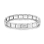 Silver Open Heart Link Starter Bracelet