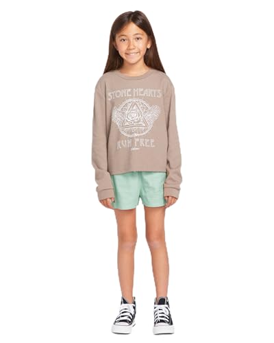Volcom Girls Long Sleeve Thermal Shirt