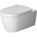 Toilet WM 570mm ME by STARCK white washdown Durafix Rimless US
