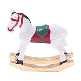 cheval a bascule maison du monde Parfait pour les amateurs de poupées qui recherchent des accessoires de meubles miniatures, et les parents priorisent les jouets de rôle sûrs pour le jeu créatif