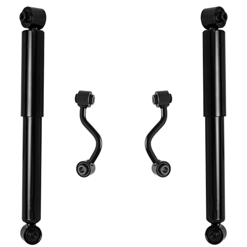 Image of Detroit Axle - Rear Shock Absorbers + Sway Bar End Links Replacement for 2008 2009 2010-2017 Nissan Rogue Sport Select - 4pc Set