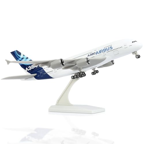Joylluoan 1:130 Original A380 Model Plane Alloy Diecast Airplanes Model Airplane