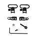 OAREA Lever Action Rifle Sling Mount Kit Split Band with 1'' QD 115 Sling Swivels for Winchester Marlin Mossberg
