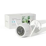 EZVIZ 2K Outdoor Security Camera CCTV Wi-Fi Camera, 30M Colour Night Vision, AI Human Motion Detection, Two-Way Audio, Strobe & Siren Alert, IP67 Waterproof, 256GB SD Card/Cloud Storage (C3TN 2K)