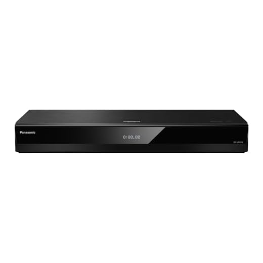 Panasonic DP-UB824EGK UHD Blu-ray Player (4K Blu-ray Disc, 4K VoD, 2x HDMI, USB, 7.1 Analog-Ausgänge)