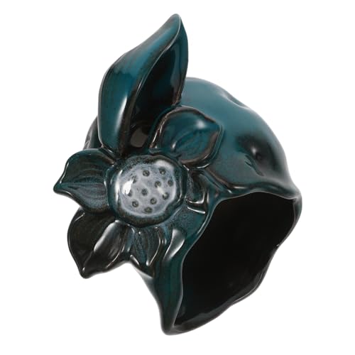 VICASKY Indoor/Outdoor Fountain Spout Replacement Elegant Ceramic Waterfall Supply for Pond Easy Installation Garden Decor