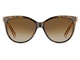 Kate Spade New York Women's Daesha Polarized Round Sunglasses, HAVAPINK, 56 mm