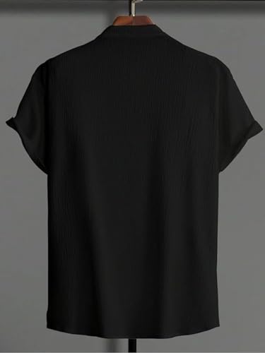 Image of Leriya Fashion Tshirt for Man | T Shirt for Mans | Mens TShirt's | Collarless T- Shirt for Mens | Half Sleeve Tshirt for Men (Available in Plus Sizes) Polycotton, Regular Fit