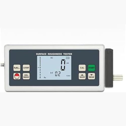 Zoienu Portable High Precision Roughness Tester, 7 Data Memory Surface Gauge for Accurate Measurements, for Industrial and DIY Applications