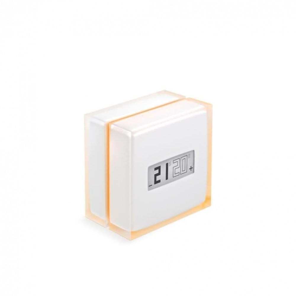 Netatmo Thermostat Connecté et Intelligent pour chaudière individuelle, NTH01-​FR-​EC