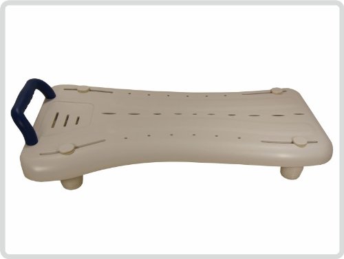 Badewannenbrett 70cm lang Wannensitz Sitzbrett mit Seifenablage und ergonomischem Griff *Top-Qualität zum Top-Preis*