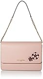 Taschen: 2 Slip, 1 RV Karl Lagerfeld Paris Damen Bouquet Pebble Embellished Shoulder Bag Umhängetasche, Staubige Rosenblüte, Einheitsgröße