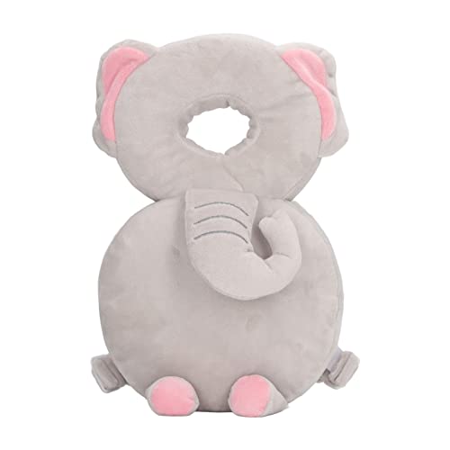 Almofada Protetora para Cabeça de bebê, 30cm, Alça de Ajuste de Animal de Desenho Animado, Almofada