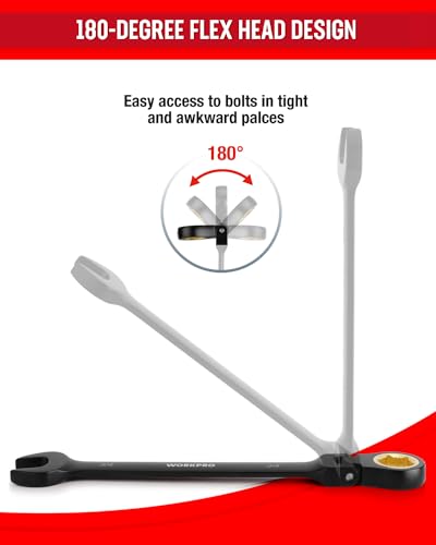 Workpro Ratcheting Combination Wrench Set thumb #3