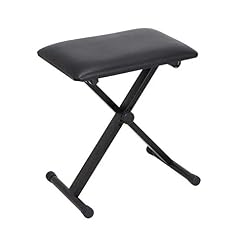 SavingPlus Tabouret de piano rembourré et réglable en hauteur Noir - Les Beatles, Paul McCartney, John Lennon, RIngo Starr, George Harrison