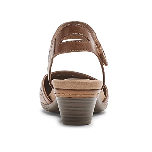 Cobb Hill Laurel Mary Jane Tan 9.5 A - Narrow #TOP14