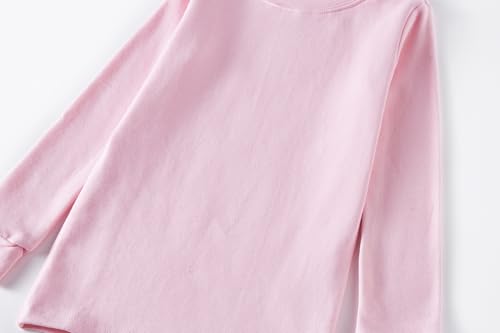 Winging Day Thermal Underwear Set Girls Boys Long Johns Kids Pajamas Pjs3