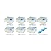 YANGQINGFEI Folding Compressed Organizer Dustproof Vacuum Compression Sealer Bag Space Saving Hand Pump for Clothes Blankets Bedding(6PCS Bag with Pump,60X80cm48)