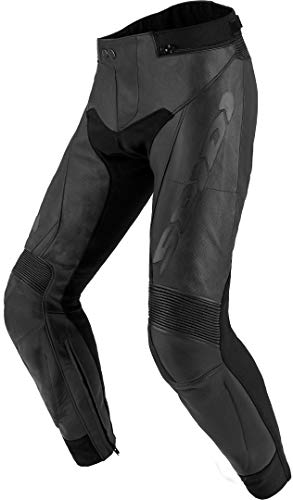  Spidi Tekker 2 Pantaloni moto in pelle Nero 50
