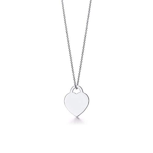 Boucles d'oreilles Cœur Lock TQHGM en argent design tempérament moderne